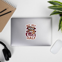 Be My Otter Half Sticker - Thumbnail 1