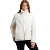 M-4XL Fleece Jacket Polar Fleece Top Reversible Thickened Coral Fleece Sweatshirt Cardigan  - Thumbnail 5