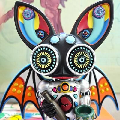 Arttoy by mindspongetoy "kaleidobat" - Thumbnail 1