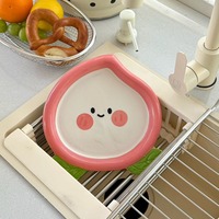 Sweet Peach Shaped Plate - Thumbnail 3