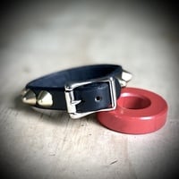 Standard British stud wristband (Gold/Silver/Pink/White Stud Options) - Thumbnail 2