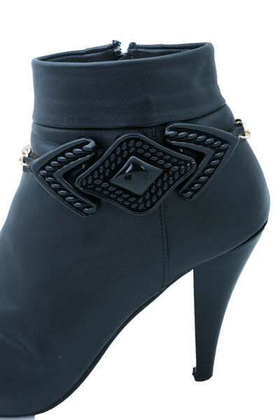 Women Metal Boot Chain Bracelet Shoe Arrow Head Charm Anklet Attractive Look