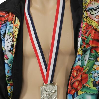 Men silver metal charm fashion necklace usa nyc statue liberty pendant hip hop