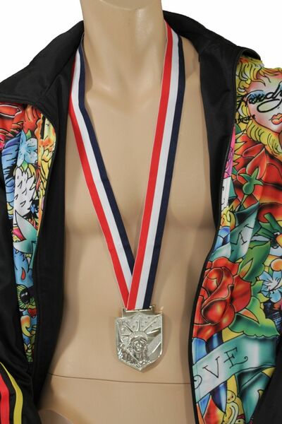 Men Silver Metal Charm Fashion Necklace USA NYC Statue Liberty Pendant Hip Hop