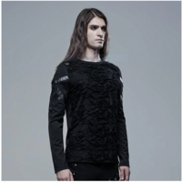  MEN GOTHIC CHURCH BUILDING STRUCTURE LONG SLEEVE T-SHIRT   - Thumbnail 5