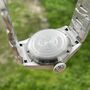 Mens Quartz Watches 39MM Case VH60 Movement Stainless Steel Luminous 20BAR Business Causal Wristwatch SF746-2