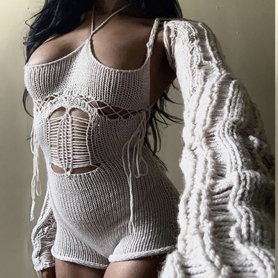 Distress romper