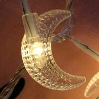 LED String Moon Shaped Light - Thumbnail 2