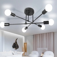 Luxury Retro Chandelier Fixture LED Lighting - Thumbnail 3