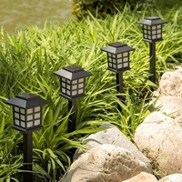  Solar-Powered Outdoor Path Lights - Thumbnail 5