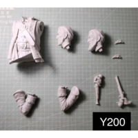 1/10 BUST Resin Model Kit Sea Robber Pirate Unpainted - Thumbnail 2