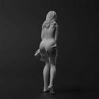 1/35 Resin Model Kit Modern Asian Beautiful Girl Swimming Unpainted - Thumbnail 4