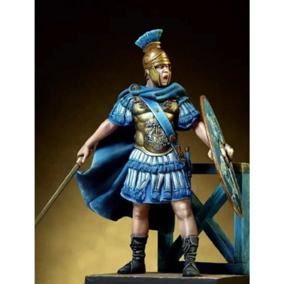 1/24 75mm resin model kit roman general warrior unpainted