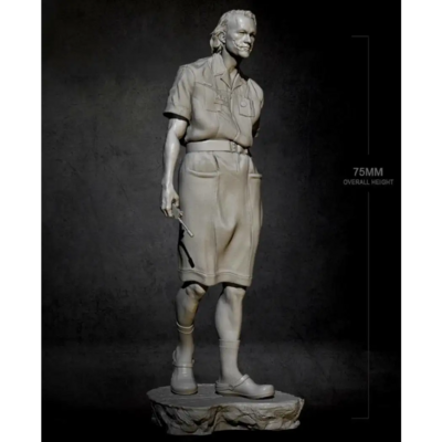 1/24 75mm resin superhero model kit joker unpainted