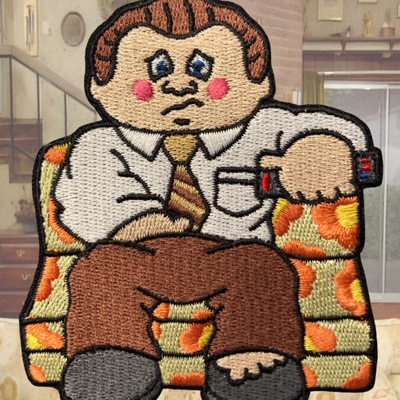 Bummed bundy patch (iron-on)