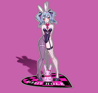 Rabbit Hole Miku Standee