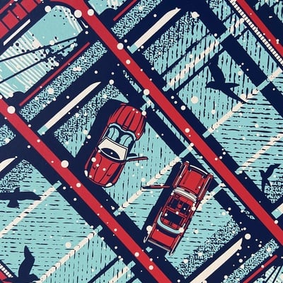 "a winter's walk" by rockets are red