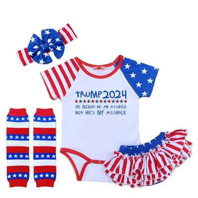 Donald trump onesie political republican shirt he's my a$$hole