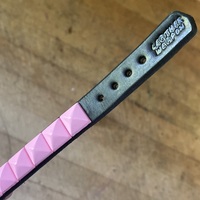 Pink Pyramid Stud Wristband - Thumbnail 3