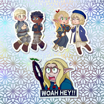 Dungeon meshi stickers