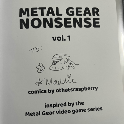 ADD SIGNATURE - metal gear nonsense 
