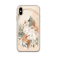 Boho Flowers Clear Case for iPhone - Thumbnail 42