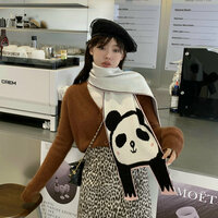 Kawaii Animal Cat Tiger Panda Scarf - Thumbnail 7