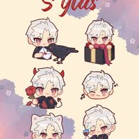 Love and Deepspace - Stickers set - Thumbnail 3