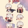Love and Deepspace - Stickers set-3