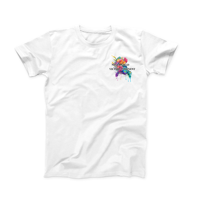 Nyvi oversized scuba diver tee white