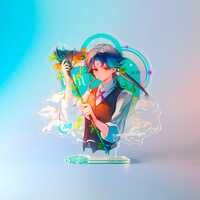 Genshin Impact Halloween Standee Set of 4 - Featuring - Venti / Wanderer / Xiao / Kaveh - Great gifts for Halloween! Collect them all! - Thumbnail 3