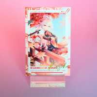 Genshin Impact - Respite - Kazuha & Xiao Photocard - Set of 2 - Original art with gold lettering! - Thumbnail 1