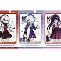 Genshin Impact - Early Spring Entrance Ceremony - Standees & Photocard - Set of 3 - Featuring: Furina, Arlecchino, Columbina! - Thumbnail 2