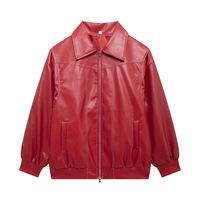 Fashion Loose Long Sleeve Vintage Jacket - Thumbnail 2