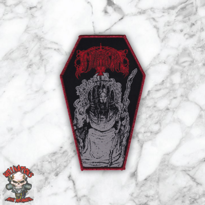 Immortal coffin woven patches