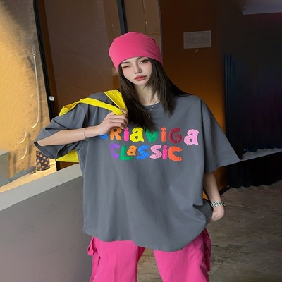 Oversize loose casual tops for women