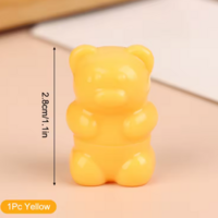 cute Mini Silicone Lip Brush 5 pcs - Thumbnail 2