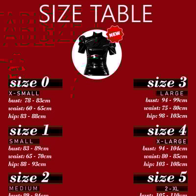 Pvc egl blouse [black]