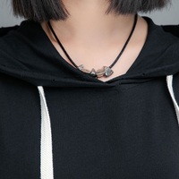 Fashionable women's printed hooded dress short-sleeved T-shirt - Thumbnail 5