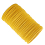 Handmade Yellow Color Velvet Bangle bracelet Size 2.4, 2.6, 2.8, 36 Bangles Set -Designer Metal Bangles -Bridal Wedding-2