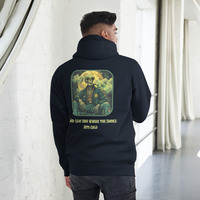 St. Patricks Day Weed Hoodie  Smoked-Out Leprechaun Sweatshirt  Four-Leaf High weed Shirt   Pot of Gold Weed Lover Apparel - Thumbnail 3