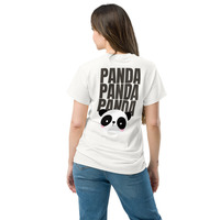 Panda Vibes Tee: 100% Cotton Comfort & Streetwear Style - Thumbnail 3