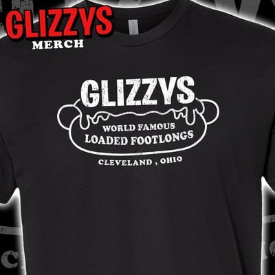 World famous loaded footlong t-shirt on black