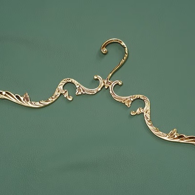 Handmade solid brass clothes hanger, antique vintage style wedding dress hanger, bridal dress hangers, home decor, wedding gift