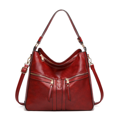 Purses for women shoulder handbags hobo bags tote bag red - Thumbnail 5