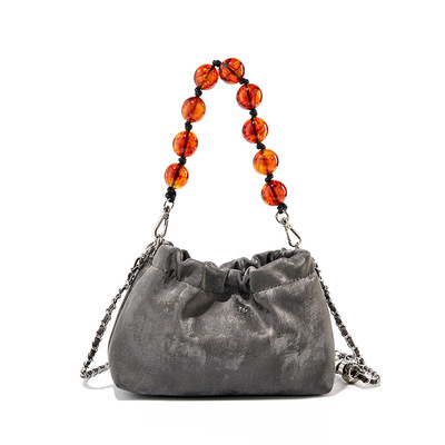 Genuine leather womens handbags ladies purse satchel shoulder bags black - Thumbnail 4