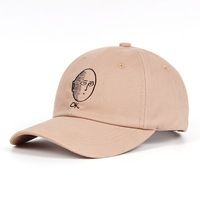 Embroidered Of One Punch Superman Baseball Caps Outdoor Sports Peaked Cap Black - Thumbnail 1
