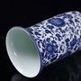 Collection crafts Blue and White Porcelain Vase Hand-painted Lotus Pattern Vase | Collection | Retro | Vintage-3