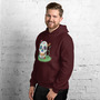Unisex Sugar Skull Snake Hoodie-7