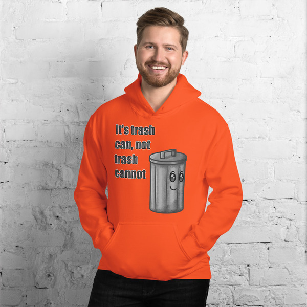 Unisex Trash Can Hoodie